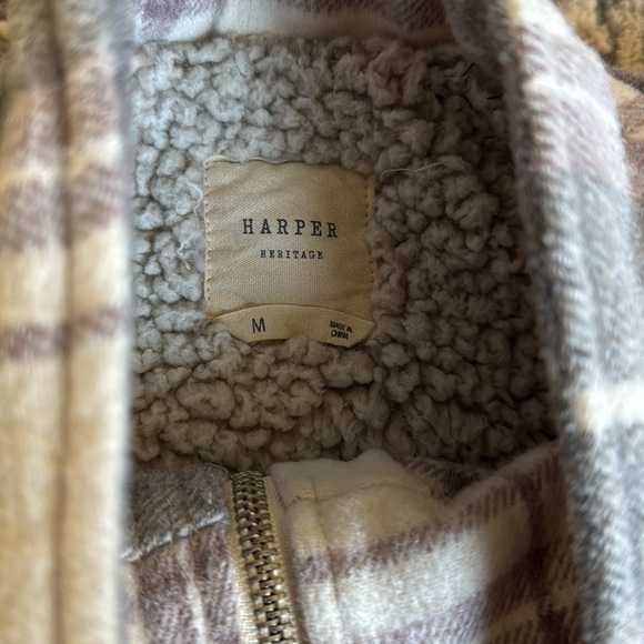 Pink and gray plaid vest - Picture 2 of 6